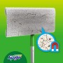 Swiffer Starter Kit XXL Scopa con 1 Manico + 8 Panni di Ricambio, per Catturare E Intrappolare La Polvere