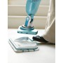 BLACK+DECKER Scopa a Vapore Lavapavimenti Steam Mop 11 Accessori, con Guanto che Emette Vapore, con Tecnologia Autoselect per la