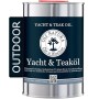 Olio Natura per Teack e Yacht per Legni Duri ed Esotici Litri 1