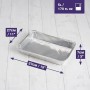 25 Extra Grande Teglie Alluminio Usa e Getta, Vaschette Monouso, Contenitori Alluminio, 37x22cm - Perfette per Cottura al Forno,