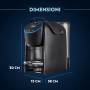 Lavazza A Modo Mio Voicy, Macchina Caffè Espresso con Alexa Integrata e Controllo Smart Home, per Capsule Lavazza A Modo Mio, N