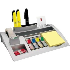 Post-it C50 Organizer da scrivania con Post-it Notes, segnapagina Post-it Index e nastro Scotch Magic 810 | Portaoggetti scrivan