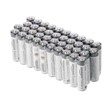 AmazonBasics AAA Industrial Alkaline Batteries (Pack of 40)