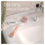 Gillette Venus Spa Breeze 2 In 1 Lamette di Ricambio per Rasoio Donna, Confezione da 4 Lamette Con Barre di Gel per Depilazione