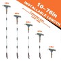 Lavavetri estensibile con spruzzo, 3 in 1 lavavetri per finestra, 76'' kit per la pulizia di finestre alte per interni ed estern