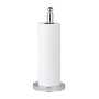 WENKO 16878100 Portarotolo Riserva Viterbo - per 3 Rotoli, Acciaio Inossidabile, 14 x 35 x 14 cm, Lucido
