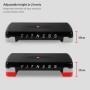 FITFIU Fitness PS-150 - Stepper aerobica fitness regolabile, Step fitness e cardio allenamento a casa 70x30x11cm