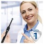 Oral-B Pro 1-750 Design Edition Spazzolino Elettrico Ricaricabile, 1 Testina, 1 Custodia da Viaggio in Regalo, Nero