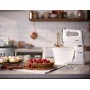 Philips HR3746/00 - Sbattitore manuale (450 Watt, con supporto con ciotola per miscelazione, 5 velocità più turbo), bianco/gri