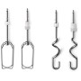 Philips HR3746/00 - Sbattitore manuale (450 Watt, con supporto con ciotola per miscelazione, 5 velocità più turbo), bianco/gri