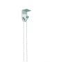 Garden Friend Tenda da sole a Caduta con rullo in alluminio e copertura in poliestere, attacco a soffitto, Altezza 250 cm, Lungh