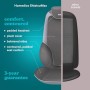 HoMedics ShiatsuMax Sedile Massaggiante Shiatsu, Massaggiatore Elettrico Schiena Lombare Spalle, Poltrona Massaggiante Regolabil