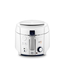 De'Longhi F38436 RotoFry Friggitrice, 1800 W, 1.5 Litri, Plastica, Bianco
