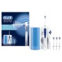 Oral-B Oxyjet Idropulsore con Sistema di Pulizia in Profondità e Tecnologia con Microbollicine, 4 Testine