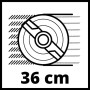 Einhell GC-EM 1742 , Tosaerba elettrico, 1700W, Larghezza di taglio 42 cm