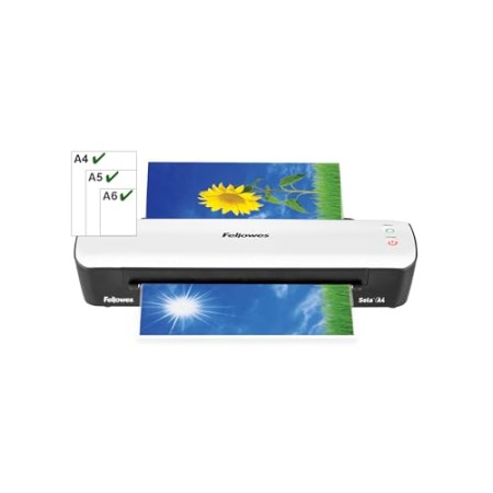 Fellowes 5745601 Plastificatrice Sola A4, 125 Micron, Uso Domestico