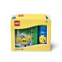 Room Copenhagen Set da Pranzo Lego Ragazzo, Blu/Verde, Taglia Unica