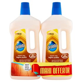 Pronto Legno Pulito, Detergente Pavimenti Parquet, 2 Confezioni da 750 ml