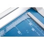 Dahle 507 - Taglierina, modello 2020, capacità di taglio 8 fogli, fino a DIN A4, colore: Blu