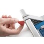 Dahle 507 - Taglierina, modello 2020, capacità di taglio 8 fogli, fino a DIN A4, colore: Blu