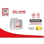 RMOVE gel igienizzante mani antibatterico 5 litri 70% ALCOL disinfettante mani profumato al limone arricchito con olii essenzial
