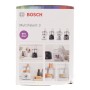 Bosch MCM3501M MultiTalent 3-Robot da Cucina Compatto, 800 W, Plastica, Acciaio Inossidabile, Nero/Argento