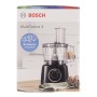 Bosch MCM3501M MultiTalent 3-Robot da Cucina Compatto, 800 W, Plastica, Acciaio Inossidabile, Nero/Argento