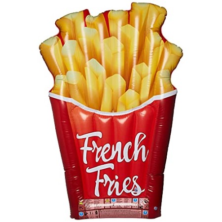 Intex 58775 - Materassino Patatine Fritte - Stampa Realistica, Multicolore, 175 x 132 cm