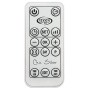Argo Chic Silver Termoventilatore Ceramico a Parete, 2000 watt, Con Timer Settimanale, Argento
