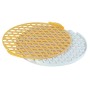 Tescoma 630898 Delícia Reticolo Tagliapasta per Crostata, Plastica, Giallo/Bianco, Diametro 30 cm
