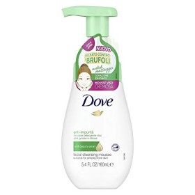 Dove Mousse Detergente Viso Anti-Impurità, per Pelli Grasse e Oleose, 160 ml