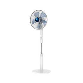 Rowenta VU5840 Turbo Silence Extreme+, Ventilatore a Piantana, Flusso fino a 80 m3/min, 4 Velocità Regolabili, 120° di Diffusi
