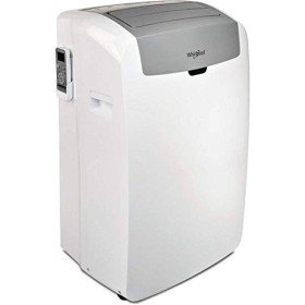 Whirlpool PACW212HP Condizionatore Portatile con Pompa di Calore, 12000 BTU, Gas R290, Bianco