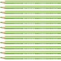 Matita colorata triangolare - STABILO Trio thick - Confezione da 12 - Giallo Verde
