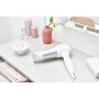 Rowenta CV5090F0 Powerline+ Asciugacapelli con Diffusore e Generatore di Ioni, Asciugatura Veloce, 2300 W, Argento/Bianco