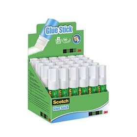 Scotch Colla Stick per la Scuola Elementare, Scuola Media, Asilo e Ufficio, Set di Tubetti di Mini Colla Stick per Bambini, Conf