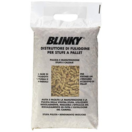 DISTRUTTORE DI FULIGGINE PER STUFE A PELLET CONFEZIONE DA 2 KG