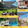 Sol Royal Tenda a Vela Impermeabile Triangolare 360x360x360 cm SolVision PS9 - Protezione Anti Raggi UV - Antracite