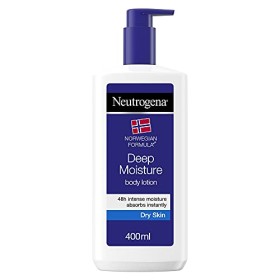 Neutrogena Crema Corpo Idratante Fluida, Formula Norvegese, per Pelli Secche, 400 ml