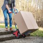 TecTake Carrello per scale 6 ruote portapacchi manuale da trasporto montascale scala