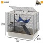 Ferplast Gabbia per Furetti e Ratti 78 X 48 X H 70 cm