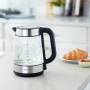 AmazonBasics - Bollitore elettrico in vetro, 1,7 litri, 2200W
