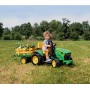 Peg Perego IGOR0047 Trattore Elettrico John Deere Ground Force
