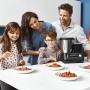 Moulinex HF4568K ClickChef, Robot da Cucina, Ricette pronte in 2 click, 5 programmi automatici e modalità manuale, 7 accessori,
