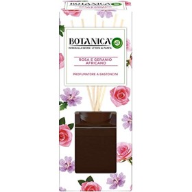 Airwick Botanica, Profumatore per Ambienti con Diffusore a Bastoncini, fragranza Rosa e Geranio Africano, fragranza naturale - C