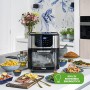 Princess 182075 Forno, 1800 W, 11 Litri, Acciaio Inossidabile, Friggitrice ad Aria Deluxe
