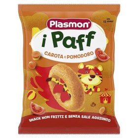 Plasmon Paff, Carota e Pomodoro, 5 x 15 g