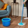 Spontex Full Action System X’TRA Set Sistema Lavapavimenti con Secchio, Manico e 2 Ricambi in Microfibre