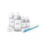 Philips Avent SCD301/01 Set Prime Poppate Natural, Kit Composto da 4 Biberon/1 Ciuccio e 1 Scovolino, Trasparente