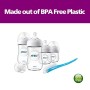 Philips Avent SCD301/01 Set Prime Poppate Natural, Kit Composto da 4 Biberon/1 Ciuccio e 1 Scovolino, Trasparente